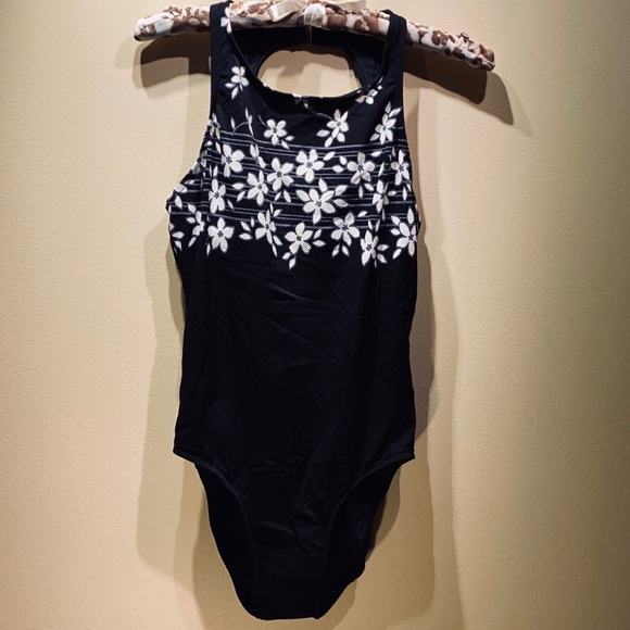 Anne Klein Other - Anne Klein High Neck Swimsuit 12
